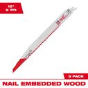 12 in. 5 TPI The Ax&trade; SAWZALL&reg; Blades 5 Pack image number 0