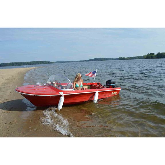 20" X 5.5" Storm Gard Boat Fender, White image number 5