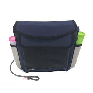 Navy Mesh Cockpit Bag, Medium
