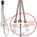 Universal/Pacifica Pull-Out Galley Faucet, 4' Hose, Chrome image number 7