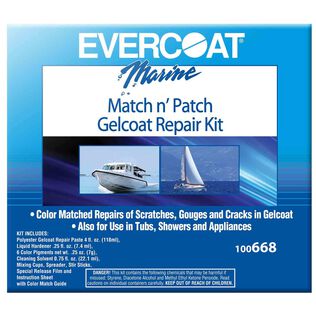 Match n' Patch Gelcoat Repair Kit
