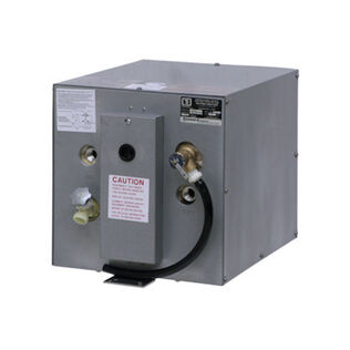 6-Gallon Water Heater with Galvanized Steel Case, Front Exchanger, Horizontal Orientation, 120V