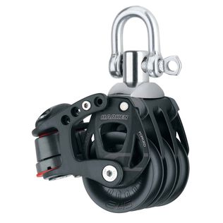 45 mm Aluminum Element Triple Block with Cam Cleat