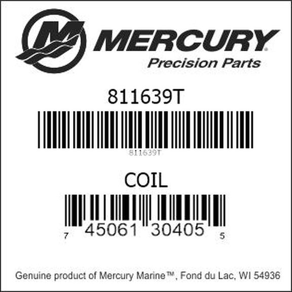 Mercury Marine / Quicksilver Distributor Pick-Up Coil image number 1