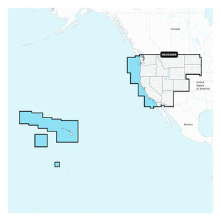 Navionics Platinum+ US008R U.S. West Electronic Chart