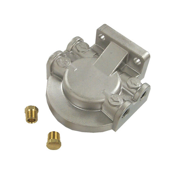 18-7777 Fuel Filter/Water Separator Bracket 1/4" Thread, Stainless Steel image number 0