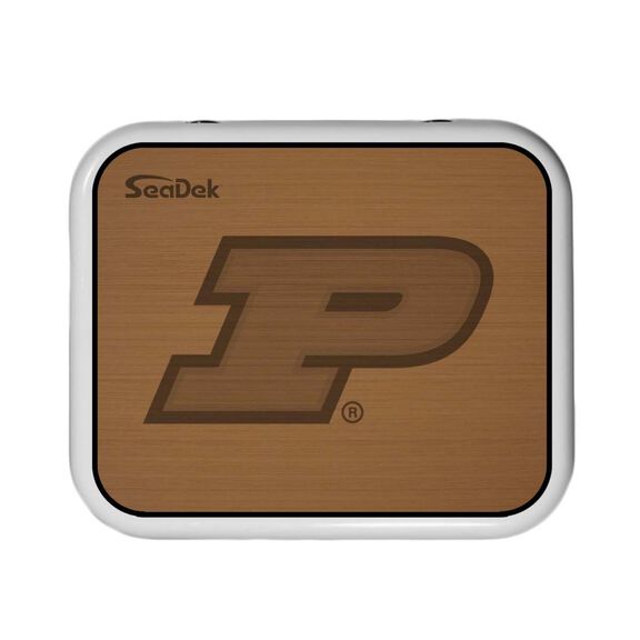 SeaDek Cooler Pad - Collegiate Collection - Fits YETI Roadie 24 - Mocha / Black, Purdue University image number 0
