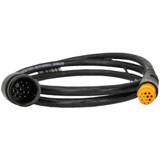M&M Cable, 12-Pin Chirp Series, with Garmin 12-pin Connector - Single Low Band - 1m