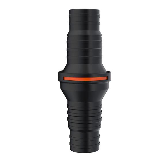 SEAFLO Inline Quick Disconnect Check Valve &ndash; 3/4" to 1" Inlet/Outlet, Anti-Backflow Non-Return Valve, Straight Fitting image number 1