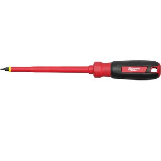 1/4" Slotted - 6" 1000 V Insulated Screwdriver