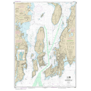 #13223 Narragansett Bay Including Newport Harbor