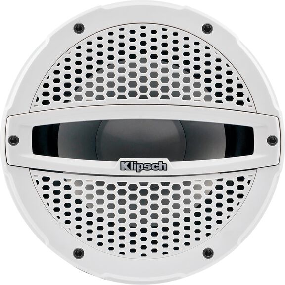 KMS1075AW 10.75" Marine Subwoofer with White Colored Grille image number 0