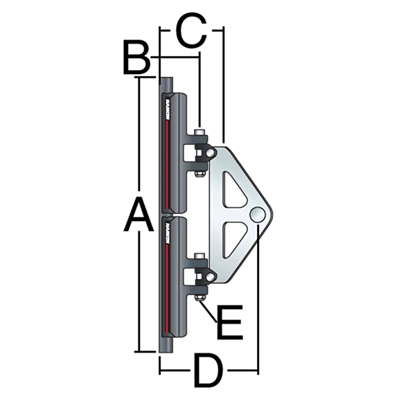 27mm Non-CB Headboard Car Assembly image number 1