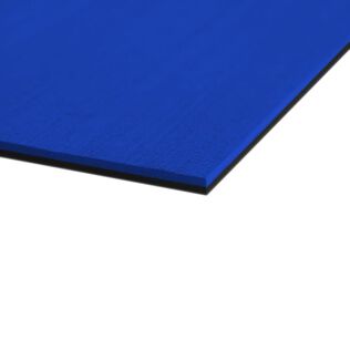 Two Color SeaDek Full Sheet &ndash; Brushed (40&Prime; x 80&Prime;) - Bimini Blue / Black