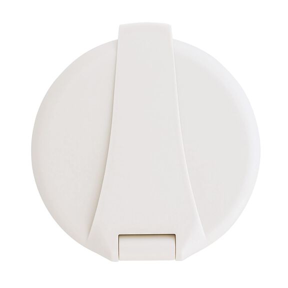 Recessed Cup & Lid Set All Plastic Warm White image number 3