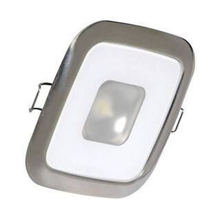 Square Mirage Down Light, 380 Lumen, Warm White, Polished Finish