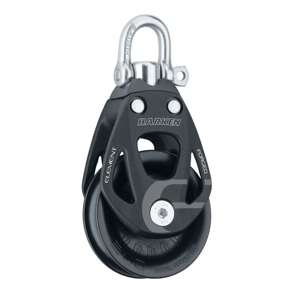80 mm Element Single Block with Swivel/Locking Shackle image number 0