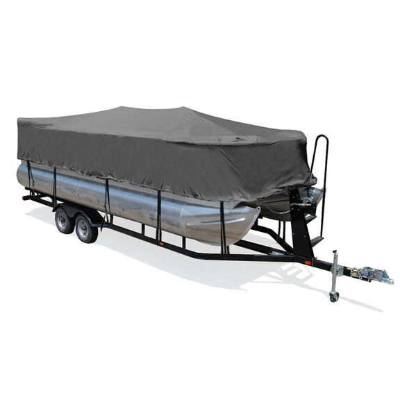 Pontoon Cover, Gray, Hot Shot, 15'1"-16'0", 96" Beam image number 0