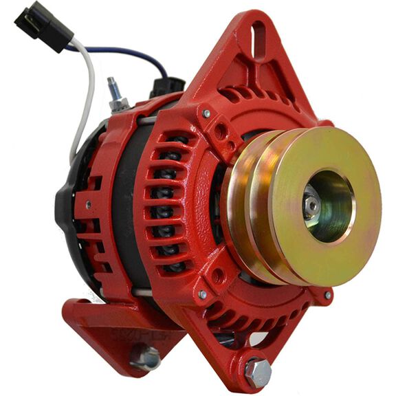 XT-Series, 170 Amp, 12 Volt, Dual Foot, Dual Vee Pulley Alternator image number 0