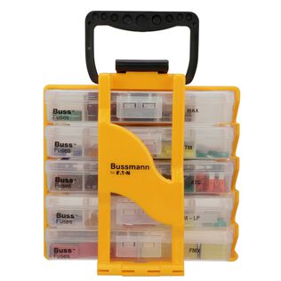 ATM, ATM-LP, ATC, MAXI, FMX Fuse Caddy 5 Tray Assorted, 275 Pack