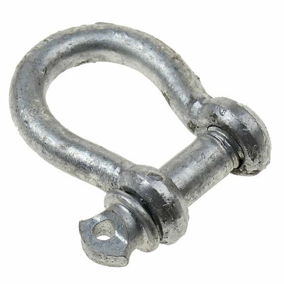 5/16" Anchor Shackle, Galvanized image number 0