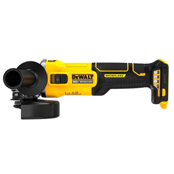 DEWALT 20V MAX* Brushless Cordless 4 1/2 in. Slide-Switch Grinder (Tool Only) image number 0