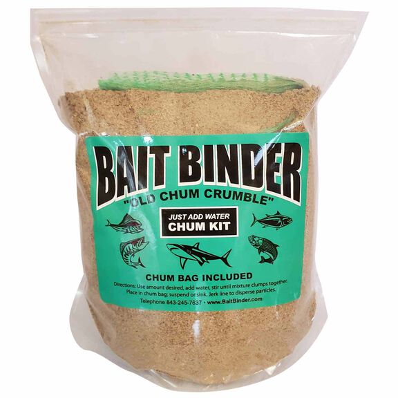 4 lb. Bait Binder Old Chum Crumble Chum Kit image number 0