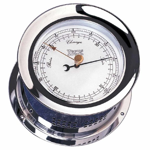Atlantis Series Chrome Barometer image number 0