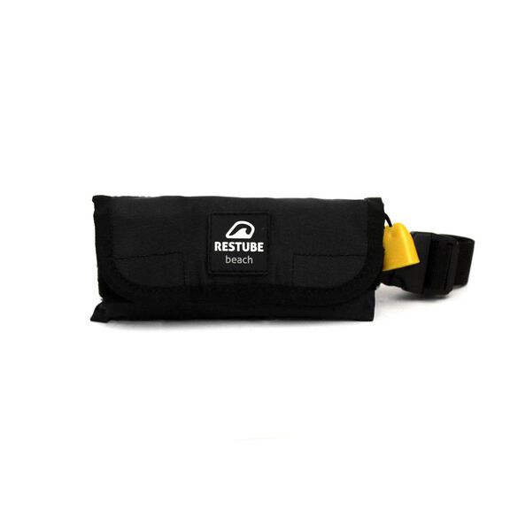 Restube Beach One-Pull Inflatable Safety Buoy Jet Black image number 1