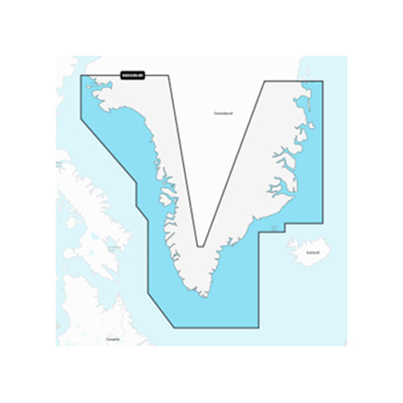 Garmin Navionics Vision+ EU064R Greenland, Electronic Chart image number 0