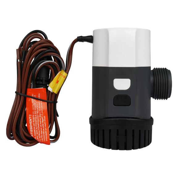 COMMODORE 1100 GPH / 12V B31-Series Automatic Electronic Bilge Pump &ndash; Dual-Outlet Compatibility image number 1