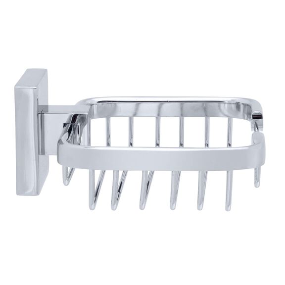 Erissa Soap Basket Chrome image number 1