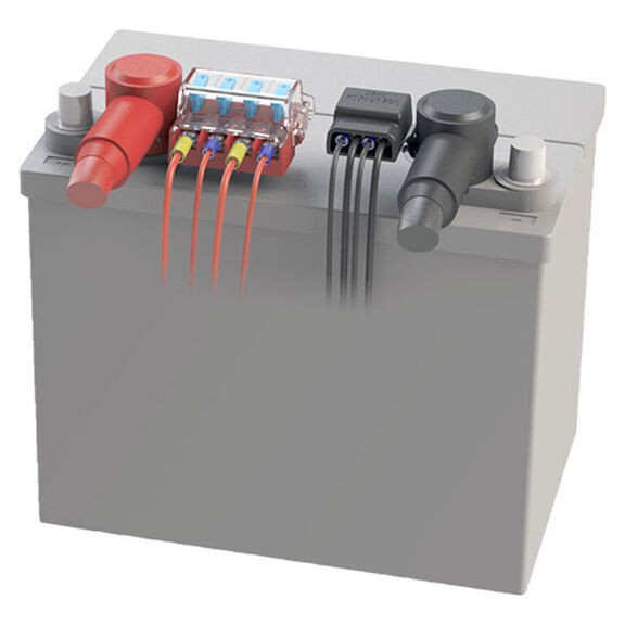 ST-Blade Battery Terminal Mount Fuse Block Kit image number 1