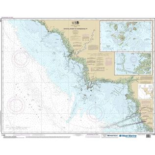 Maptech&reg; NOAA Recreational Waterproof Chart-Crystal River to Horseshoe Point; Suwannee River; Cedar Keys, 11408