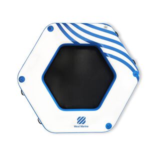 Floating Hex Mesh Dock 8'6" x 8'6" x 8" Inflatable Platform