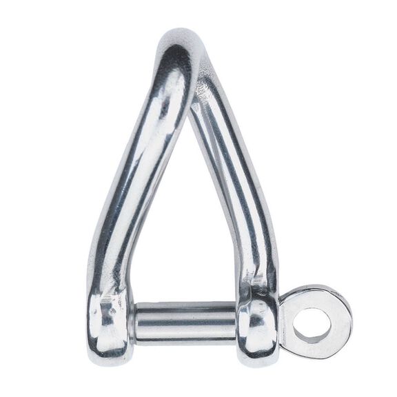 5mm Stainless Steel Twist Shackle with 3/16" Pin image number 0