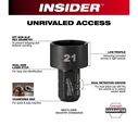 INSIDER&trade; Box Ratchet Socket 6 Point 21mm image number 1