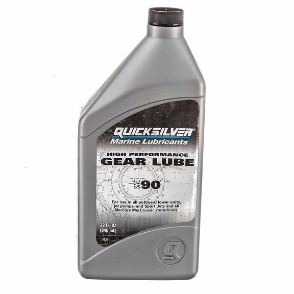 Quicksilver SAE 90 High Performance Gear Lube, Quart image number 0