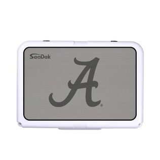 SeaDek Cooler Pad - Collegiate Collection - Fits RTIC 20 - Storm Gray / Black, University of Alabama