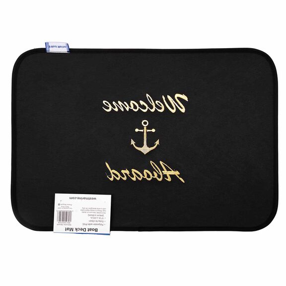 Embroidered Welcome Boat Boarding Mats, Welcome Aboard image number 2