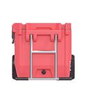 RollR 60 Quart Wheeled Hard Cooler with Tow Handle, Coral image number 6