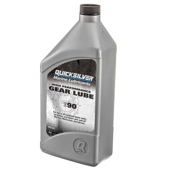 Quicksilver SAE 90 High Performance Gear Lube, Quart image number 1
