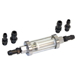 Fuel Filter In-Line, Universal, 1/4", 5/16" and 3/8"