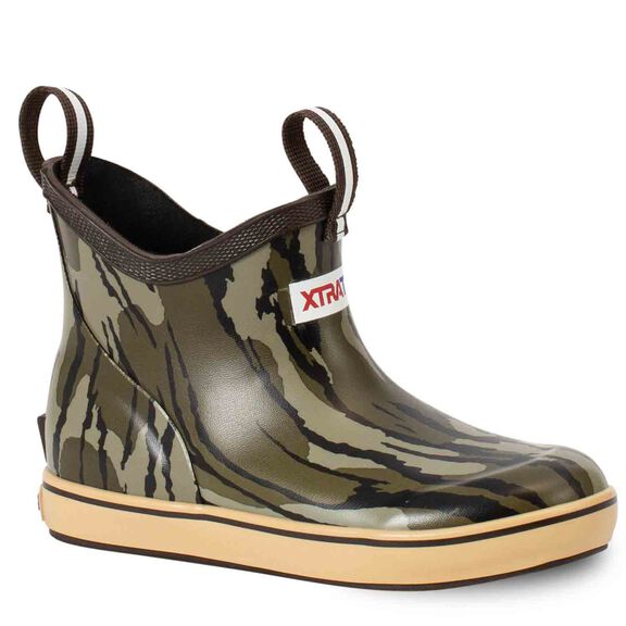 Kids' Mossy Oak&reg; Bottomland Ankle Deck Boots image number 0