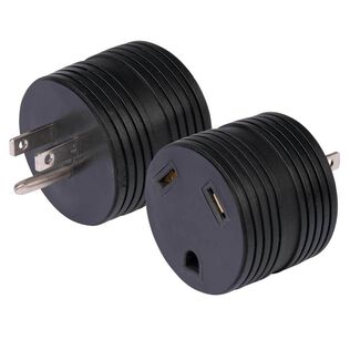 Park Power Adapter, 15 Amp 125V Male to 30 Amp 125V Female