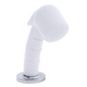 Deck-Mount Sprayer Small Arctic White Sprayer No Hook, 10' White Rubber Hose, Low Profile Holder image number 0