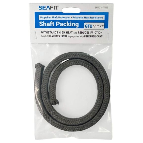 5/16" GTU Shaft Packing with PTFE, 2' image number 0