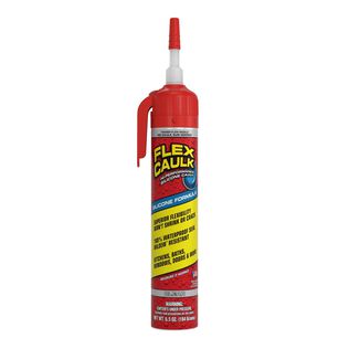 Flex Caulk&trade; Silicone Clear Core, 6.5oz, 4-Pack