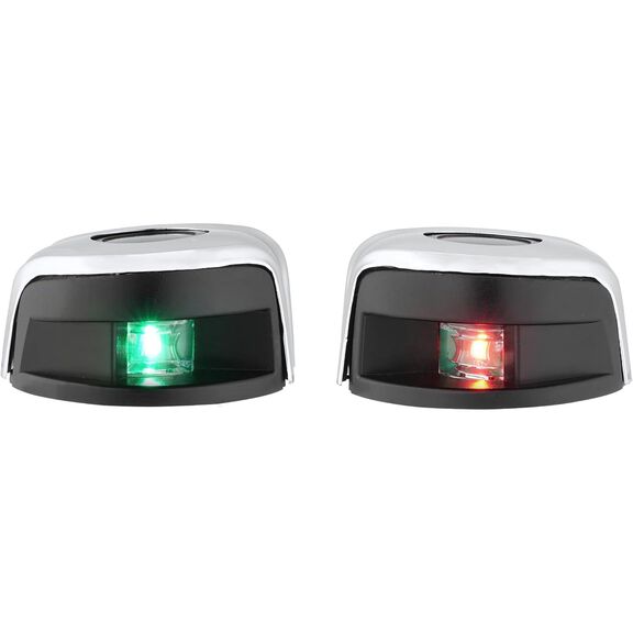 SEAFLO Horizontal Mount Port & Starboard LED Navigation Light Set 2NM image number 0