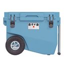 RollR 60 Quart Wheeled Hard Cooler with Tow Handle, South Pacific image number 0